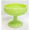 Image 1 : ANTIQUE FENTON GREEN GLASS BOWL