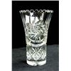Image 1 : LEADED CRYSTAL VASE
