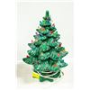 Image 1 : VINTAGE CERAMIC LIGHT UP CHRISTMAS TREES