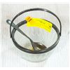Image 1 : CRYSTAL GLASS ENGLISH SERVING BOWL W SPOON