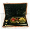 Image 1 : ANTIQUE GOLD SCALE W CASE