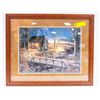 Image 1 : LAKEHOUSE PICTURE - FRAMED