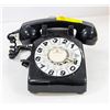 Image 1 : BLACK ROTARY DIAL TELEPHONE