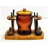 Image 1 : PIPE STAND W FOUR VTG PIPES