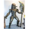 Image 1 : 7 FOOT TALL HAND MADE METAL PREDATOR STATUE