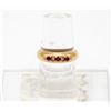 Image 1 : 14K GOLD RING W RUBIES DIAMONDS SZ 8