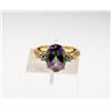 Image 1 : 10K GOLD RING W MYSTIC OPAL SZ 9