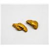 Image 1 : PAIR OF GOLD NUGGETS - SCRAP 6.66 GRAMS