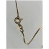 Image 3 : 18K GOLD CHAIN W PENDANT