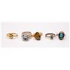 Image 1 : LOT OF 5 ASSORTED RINGS