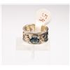 Image 1 : 925 SILVER RING W STONE SZ 5.5