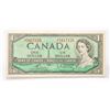 Image 1 : UNCIRC 1954 CANADA 1 DOLLAR BILL