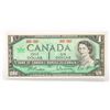 Image 1 : UNCIRCULATED 1967 CANADA 1 DOLLAR BILL