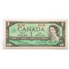 Image 1 : UNCIRCULATED 1967 CANADA 1 DOLLAR BILL