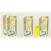 Image 1 : LOT OF 4 UNCIRC SEQ CANADA 1 DOLLAR BILLS
