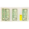 Image 1 : LOT OF 4 1954 CANADA 1 DOLLAR BILLS
