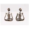 Image 1 : BOOT AND STIRRUP EARRINGS