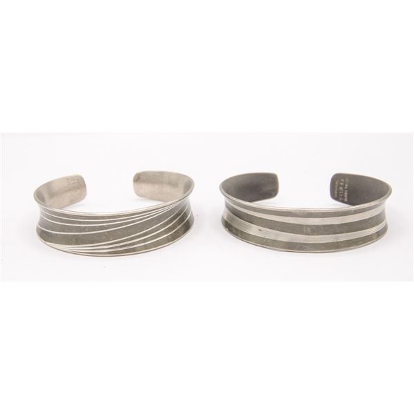 60S DANISH JOHN FRIESE PEWTER BRACELETS