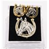 Image 1 : VINTAGE HORSE BROOCH & EARRING SET