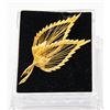 Image 1 : VINTAGE FINE GOLD TONE LEAF BROOCH