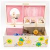 Image 1 : VINTAGE JEWELRY BOX W CONTENTS