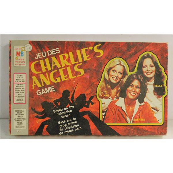 CHARLIES ANGELS BOARD GAME