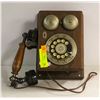 Image 1 : ANTIQUE STYLE WOOD TELEPHONE