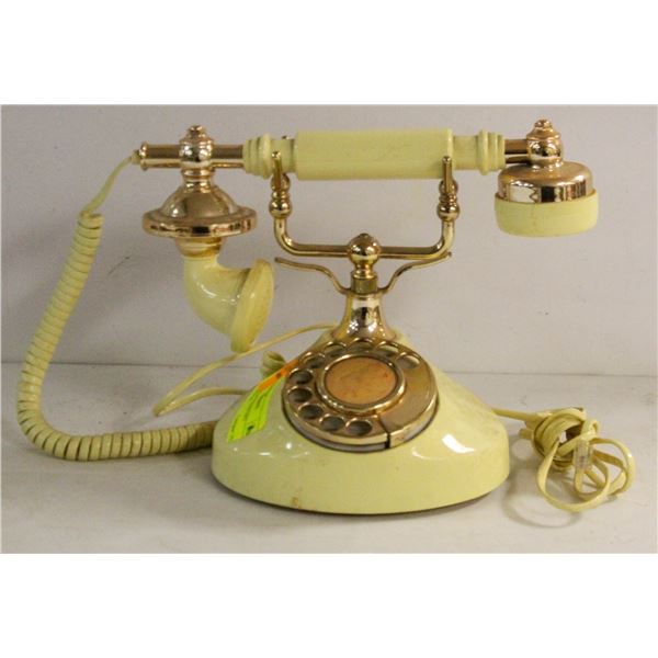 ANTIQUE STYLE ROTARY TELEPHONE