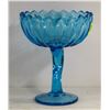 Image 1 : FANCY BLUE GLASS BOWL