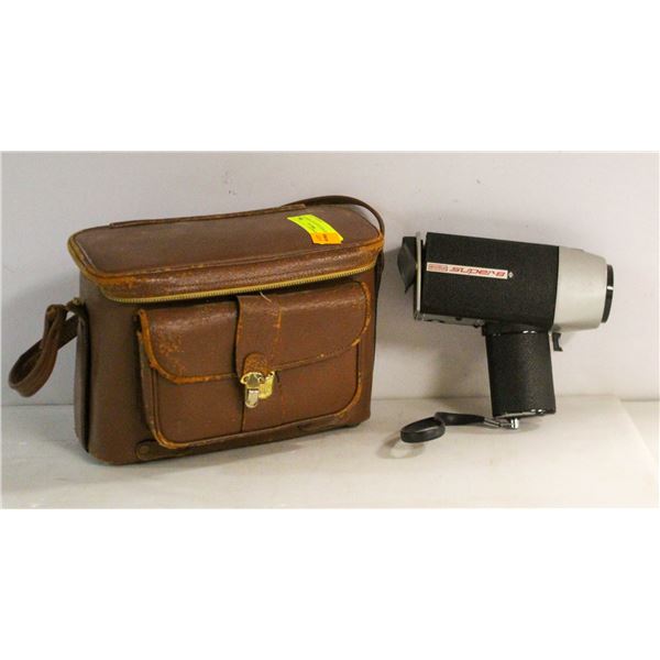 EUMIG SUPER 8 MOVIE CAMERA W CASE