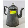 Image 1 : ANTIQUE ENAMEL CAMP KETTLE