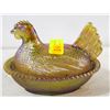 Image 1 : ANTIQUE ROOSTER DISH AS IS