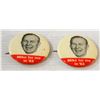 Image 1 : PAIR OF 1963 CAMPAIGN PINS