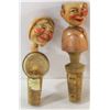 Image 1 : 1940S NOVELTY BOTTLE STOPPERS