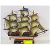 Image 1 : WOODEN SEA WITCH CLIPPER SHIP MODEL