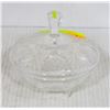 Image 1 : CRYSTAL BOWL W LID
