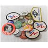 Image 1 : LOT OF ASSORTED ANTIQUE PINS & BUTTONS