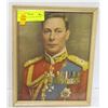 Image 1 : ANTIQUE KING GEORGE PICTURE