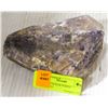 Image 1 : SECTION OF RAW PURPLE AMETHYST