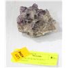 Image 1 : SECTION OF RAW PURPLE AMETHYST