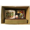 Image 1 : BOX OF ASSORTED VINTAGE CHRISTMAS ORNAMENTS