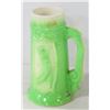 Image 1 : ANTIQUE GREEN CERAMIC GOLF STEIN