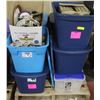 Image 1 : PALLET OF ANTIQUE CHINA TEACUPS DISHES AND MORE