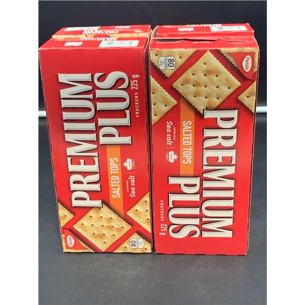 Premium Plus Salted Tops Crackers (4 x 225g)