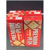 Image 2 : Premium Plus Salted Tops Crackers (4 x 225g)