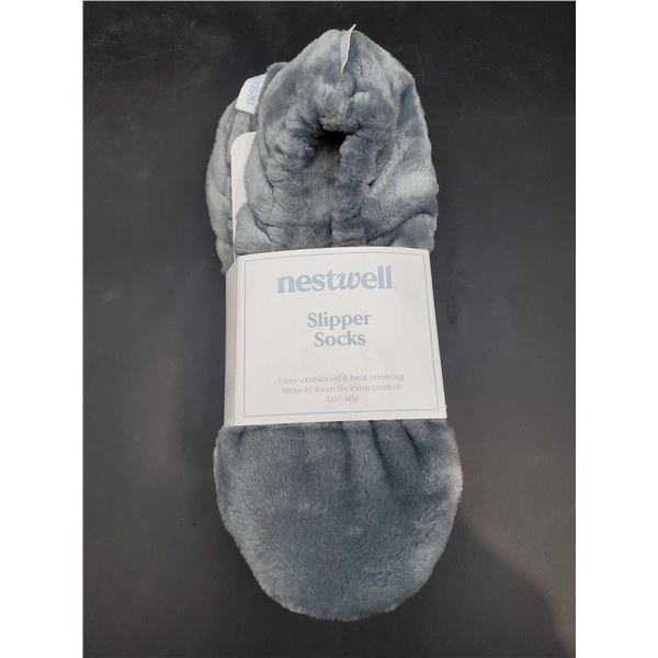 Nestwell Slipper Socks-Ultra Cushioned Memory Foam