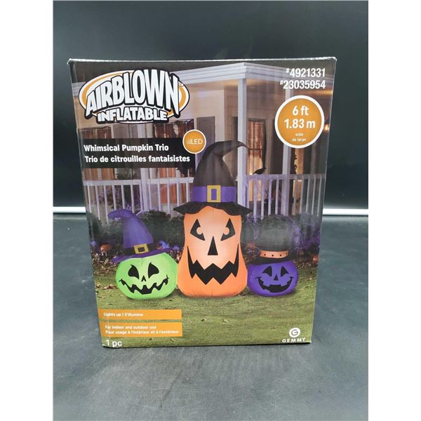 Airblown Inflatable Pumpkins (6ft wide)