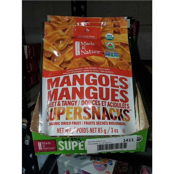 Made In Nature Mangoes Dried Fruit (6 x 85g)