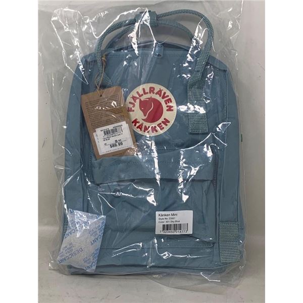 NEW Fjallraven Kanken Skyblue Mini Backpack