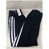 Image 1 : NEW Adidas Mens Future Icons 3 Stripe Pants Black Sz MED